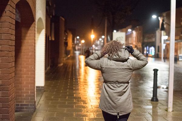 Women in street